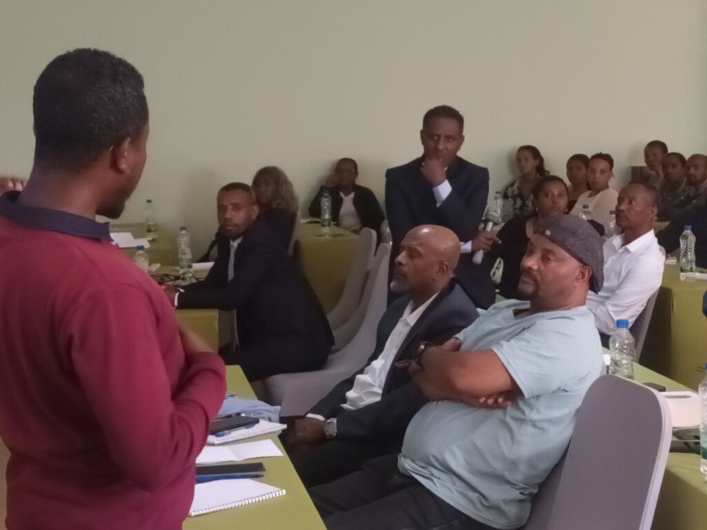 በሪፖርት አዘገጃጀት ፣ በኦዲት የአሠራር ሥርአት ሂደትና ተያያዥ ጉዳዮች ላይ ስልጠና ተሰጠ